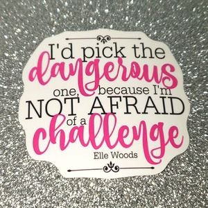 LEGALLY BLONDE waterproof sticker MOVIE